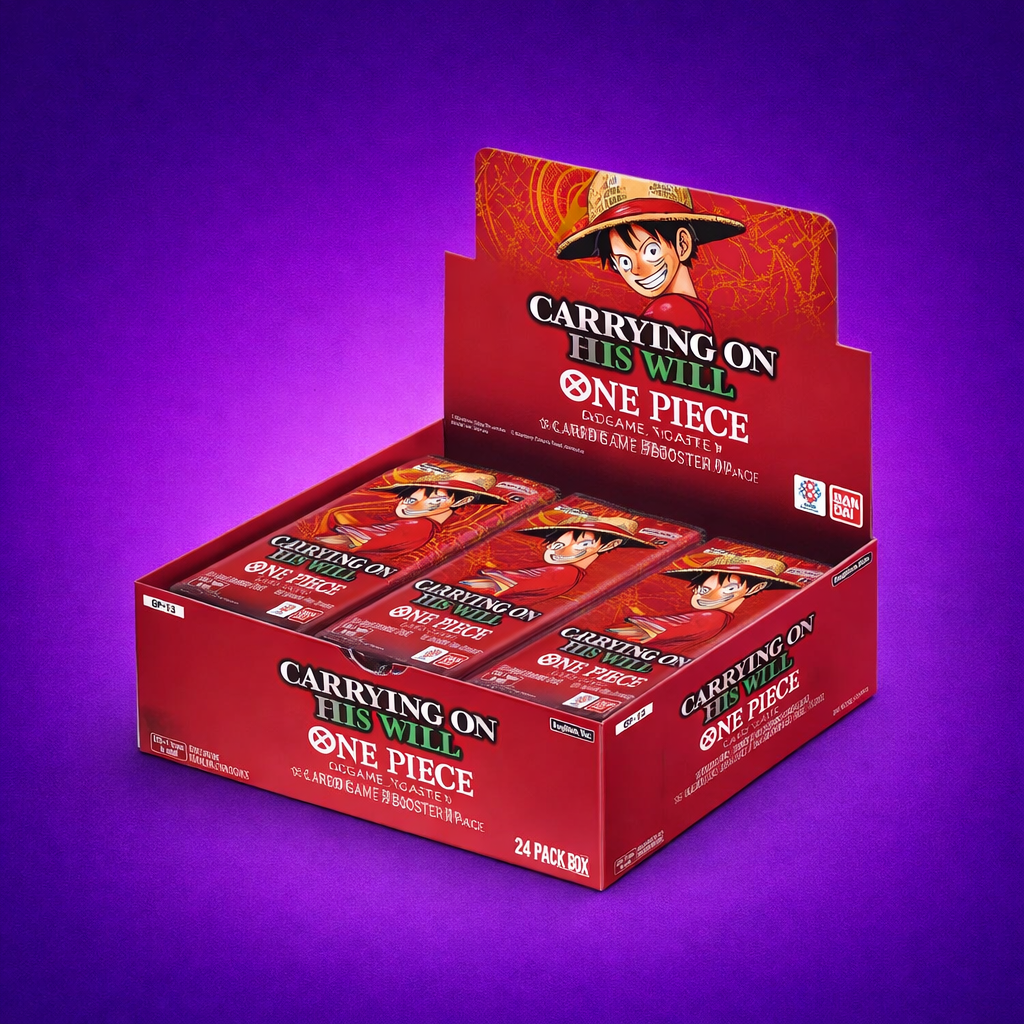 One Piece OP-13 Carrying On His Will Booster Box | 24 Packs | Bandai