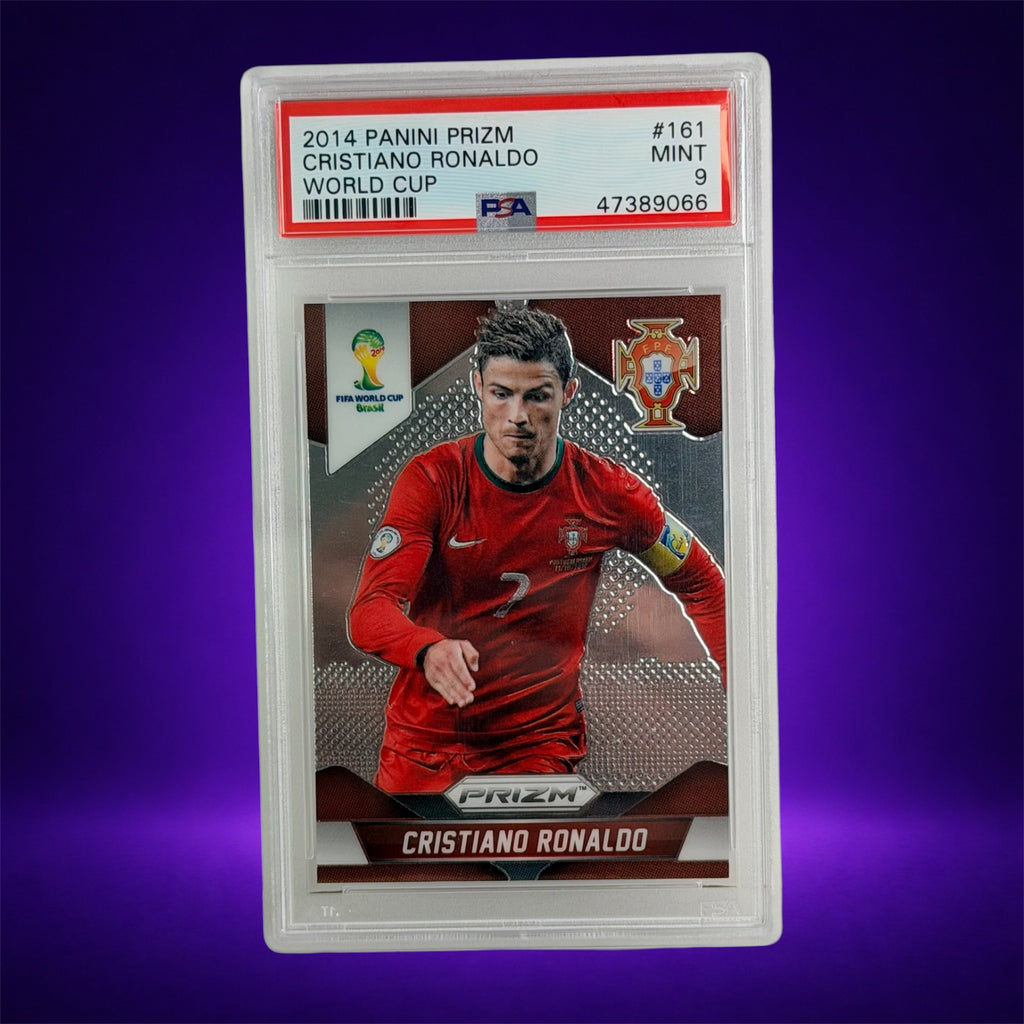 Cristiano Ronaldo PSA 9 – 2014 Panini Prizm World Cup #161